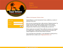 Tablet Screenshot of expatsoftware.com